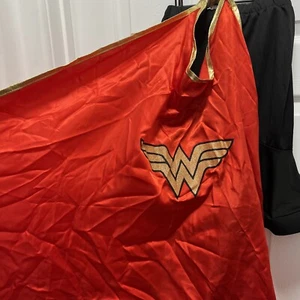DC Wonder Woman Superhero Cape Costume Piece for all Ages Medium Black Skirt  - Picture 1 of 8