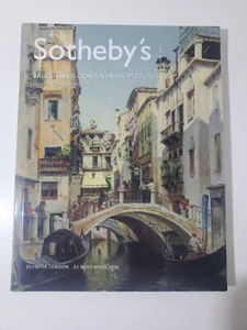 Sotheby's London W06706 British & Continental Pictures Catalog November 21 2006 - Picture 1 of 3
