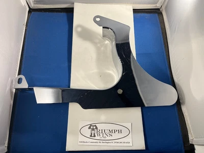 Harley Softail FXST FLST Chrome Lower Belt Guard 2000 thru 2006  1 1/2" Belt - Image 1 of 2