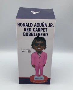 Ronald Acuña Jr. Atlanta Braves "Alfombra Roja" Bobblehead Giveaway SGA - Imagen 1 de 2