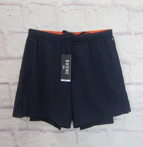Rhone 4" Swift Shorts Lined Maritime Navy Athletic Active Men's Size XS - Picture 1 of 7