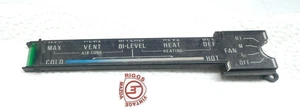 Mazda Rx7 SA S1 1978 - 1980 Centre Dash Plastic HVAC Heat Fan Selector - Picture 1 of 2