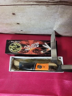 Cuchillo de bolsillo plegable grande Iron Horse Hunter - NUEVO IH-164BKOSB Foto 1 de 4