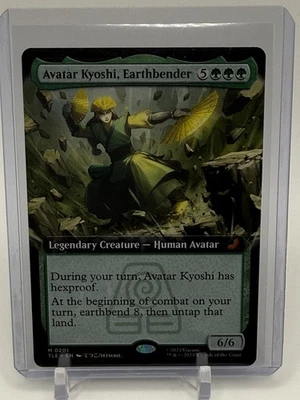 Avatar Kyoshi, Earthbender (Extended Art) 0201 Avatar: The Last Airbender TLE NM - Image 1 of 2