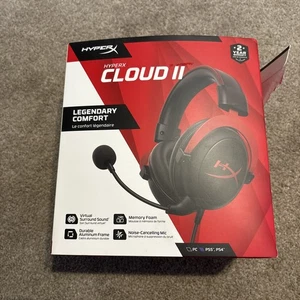 HyperX Cloud II – Gaming Headset for PC, PS5 / PS4 - Open Box - Picture 1 of 2