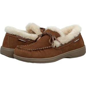 Orthofeet Mens Tuscany Slippers US 13 D EU 46 Brown Suede NWOB - Picture 1 of 12