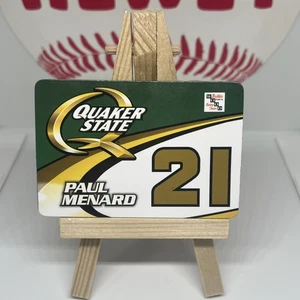 #21 Paul Menard von Wood Brothers Racing Quaker State NASCAR Magnet (3"x2") - Bild 1 von 2