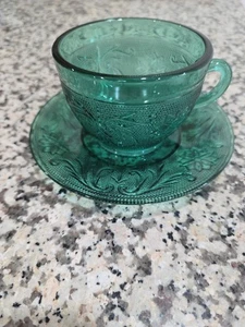 TIARA SPRUCE 1CT CUP & SAUCER SET - Picture 1 of 4