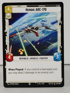 Heroic ARC 170 - STAR WARS UNLIMITED Secrets of Power #254 NM -A - Bild 1 von 5
