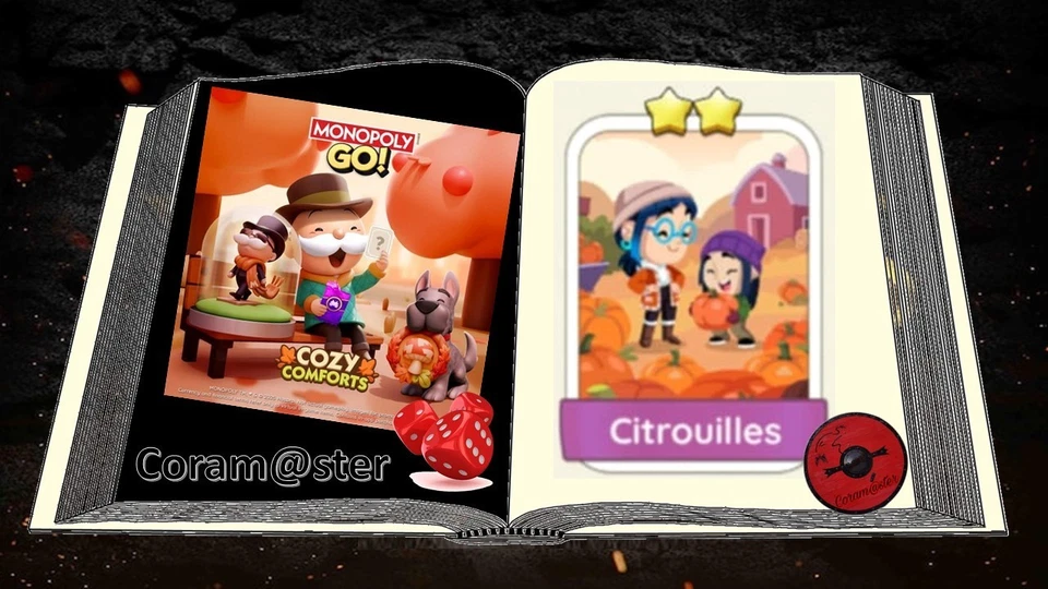 pumpkins page 12 stickers | mono poly go - Image 1 of 1