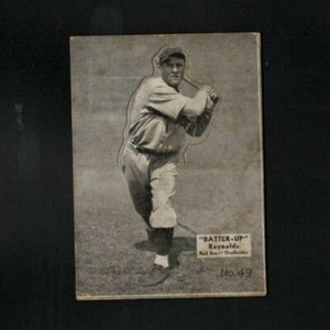 9989* 1934 Batter Up  # 49  Carl Reynolds VG