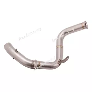 Slip On Exhaust Mid Connect Pipe Modified For DUKE 125 390 250 RC390 2017-2020 - Picture 1 of 10