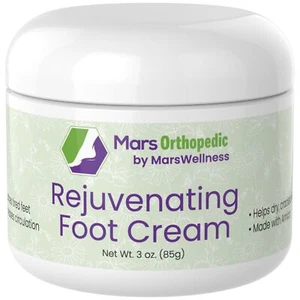 Foot Cream for Dry Cracked Feet, Diabetic & Soreness - USA Made 3 OZ - Picture 1 of 7