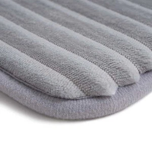 Mainstays Silver Performance Foam 20"x 32" Bath Rug - Picture 1 of 8