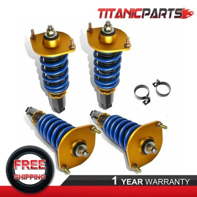 Full Set Coilover Strut Suspension Kit For 1990-05 Mazda Miata 1996-98 NA NB MX5 - Image 1 of 4