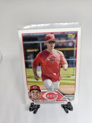Stuart Fairchild Golden Mirror SSP - 2023 Topps Update - Cincinnati Reds - Image 1 of 2