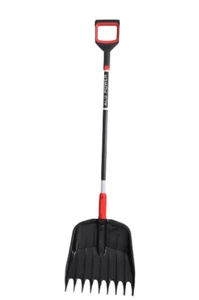 2in1 Schaufel-Rechen Gartenschaufel Laubgreifer Laubsammler 145cm & Alu-Stiel - Bild 1 von 6