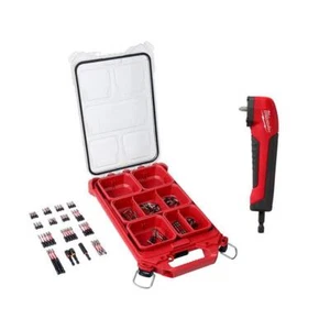 Milwaukee Drill Adapter Steel Screw Driver Bit Set w/ PACKOUT Case (100-Piece) - Picture 1 of 10