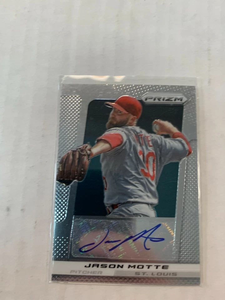Jason Motte 2013 Prizm Auto Card #JM - Image 1 of 1