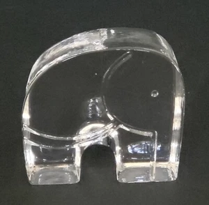 Rare Kosta Boda Sweden Elephant Sculpture MCM Handmade Scandinavian Signed Vtg - Picture 1 of 10