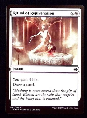 Ritual of Rejuvenation Magic the Gathering Ixalan Instant Common - Image 1 of 2