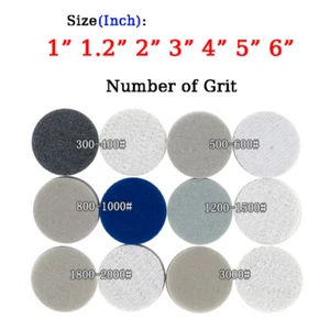 Round Sandpaper Mini Ring Polishing Sponge Wet and Dry Pad Grinding Polishing - Picture 1 of 6