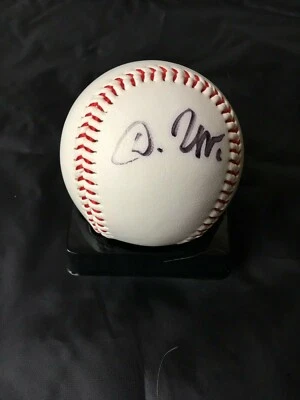 DAN UGGLA BÉISBOL FIRMADO ÚNICO AUTÓGRAFO CENA EN LOS MARLINS Diamond Foto 1 de 4