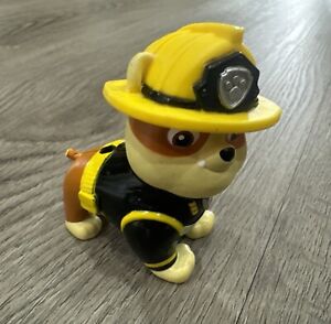 Paw Patrol Fire Pups Ultimate Rescue RUBLE Police Figure Toy (READ DESCRIPTION)