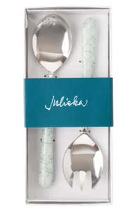 JULISKA Iberian Sage 2-Piece Salad Serving Spoon Set, Server Set, Green - Picture 1 of 8