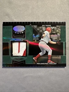 2004 Leaf Certified Cuts Jim Thome /5 Spectrum Green MLB Phillies Indians CHW - Picture 1 of 3