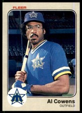 1983 Fleer Al Cowens Seattle Mariners #477