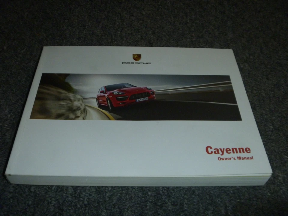 2014 Porsche Cayenne SUV Owner Operator Manual GTS Platinum S Turbo Diesel xz - Image 1 of 1
