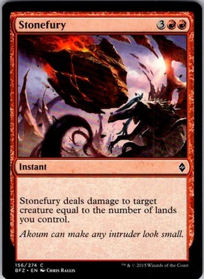 Magic | BFZ | Stonefury | 156 | Normal | LP - Image 1 of 2