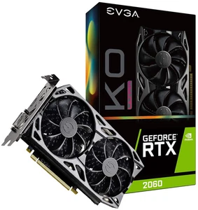 Graphics card EVGA GeForce RTX 2060 KO Ultra 6GB GDDR6 192-bit - Bild 1 von 4