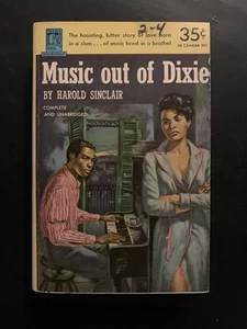 Rare 1953 “Music Out of Dixie” Harold Sinclair PermaBooks PB - Pulp Sleeze - Imagen 1 de 10