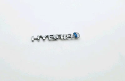 Toyota Prius 2007-2009 híbrido guardabarros lateral cromo emblema logotipo insignia signo OEM Foto 1 de 3