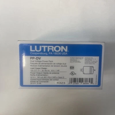 NEW - Lutron PP-DV Power Pack Dual Voltage 16A 120-277V - Image 1 of 2