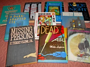 MYSTERY HARDCOVER LOT(10)  RENDELL UHNAK  DOYLE 1960s-1990s - Bild 1 von 6