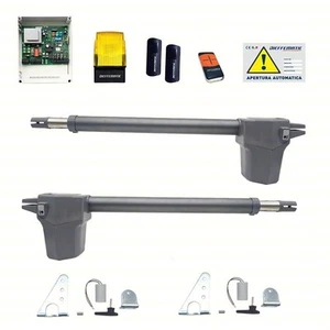 AUTOMAZIONE CANCELLO 2 ANTE BATTENTE AUTOMATICO ELETTRICO BRACCI 230V BHG 400 - Imagen 1 de 1