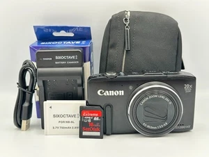 Canon PowerShot SX280 HS Black 12.1MP Digital Camera From Japan #50644 - Picture 1 of 23