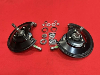 GENUINE FORD STUB AXLES RESTORED XW XY GT GS SPINDLES WITH BEARINGS & HUB NUTS - image 1 of 4