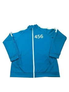 Netflix SQUID GAME Player 456 TRACK JACKET Full Zip LONG SLEEVE 3XL - Picture 1 of 7