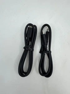 2x Anker 140W USB C to USB C Fast Charging Cable Cord 2ft black - Picture 1 of 3