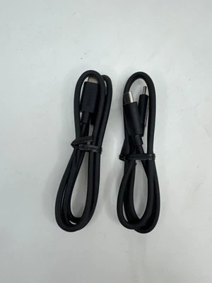 2x Anker 140W USB C to USB C Fast Charging Cable Cord 2ft black - Image 1 of 3