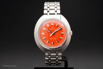 Hamilton Accumatic A-515 ссылка 689032-3 винтажные мужские автоматические наручные часы S/S - Изображение 1 из 4