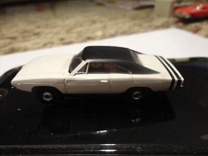 vintage aurora tjet ho slot car white dodge charger - Picture 1 of 6