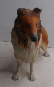 Statuina cane Beswick grande Lochinvar di Lady Park Collie 7-1/2" L x 6" H ceramica - Foto 1 di 5