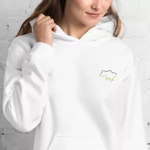 Unisex Hoodie Stand with Ukraine Україна - Picture 1 of 17