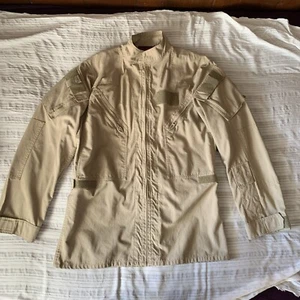 DRIFIRE M/L Khaki Zip Up Combat Jacket Pockets Fire Resistant - Picture 1 of 16