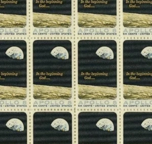 United States 6¢ Apollo 8 Moon Mission Postage Stamp #1371 Pack of 100 - Picture 1 of 1